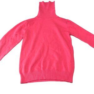 Yuna Hot Pink Turtleneck